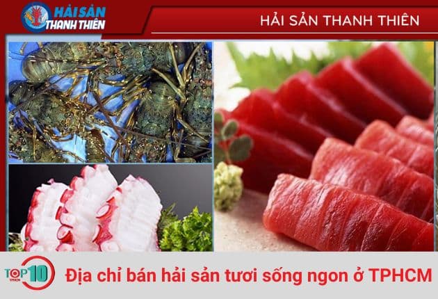 Hải sản Thanh Thiên cung cấp rất nhiều loại hải sản khác nhau được đánh bắt trực tiếp ở Bình Định