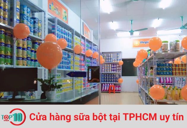 Top 10 Cửa hàng sữa bột tại TPHCM uy tín và chất lượng