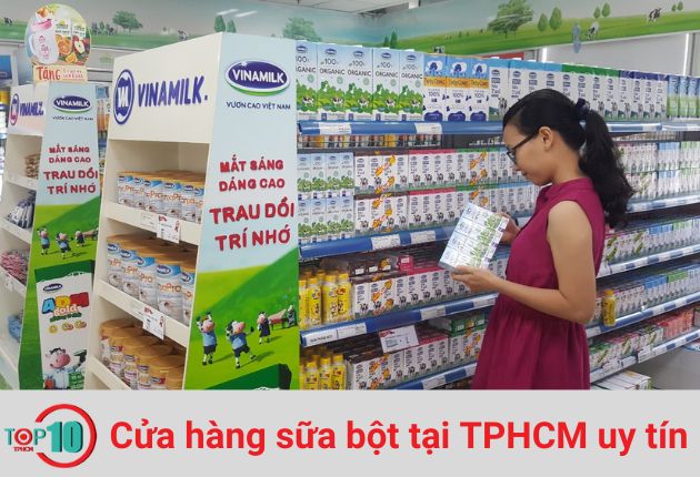 Giấc mơ sữa Việt là cửa hàng chuyên bán các dòng sữa bột chính hãng của thương hiệu Vinamilk