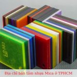 Địa chỉ bán tấm nhựa Mica ở TPHCM