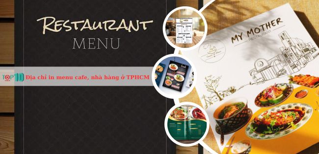 Top địa chỉ in menu cafe, menu nhà hàng giá rẻ tại TPHCM