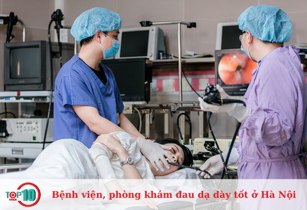 Top 12 bệnh viện, phòng khám chữa đau dạ dày tốt nhất ở Hà Nội