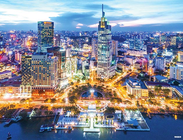 Hình ảnh Sài Gòn về đêm - Top10tphcm