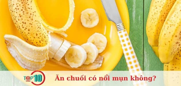 Không nên ăn những quả chuối chín quá