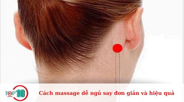 Cách massage huyệt an miên dễ ngủ