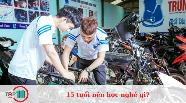 Nghề sửa chữa xe máy 
