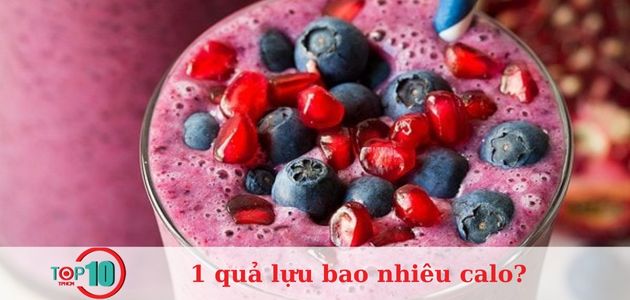 Sinh tố lựu giảm cân