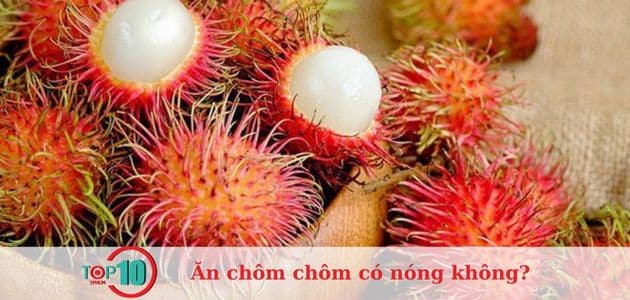 Thành phần dinh dưỡng có trong chôm chôm