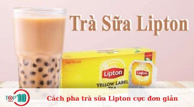 Trà sữa Lipton