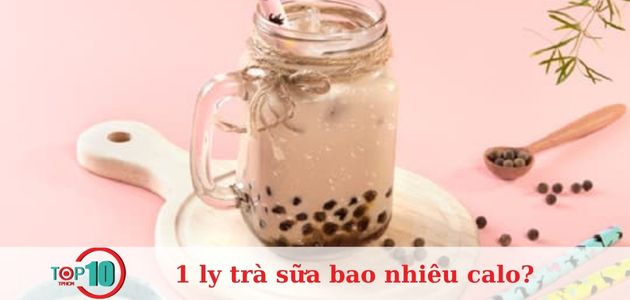 hàm lượng calo trong trà sữa