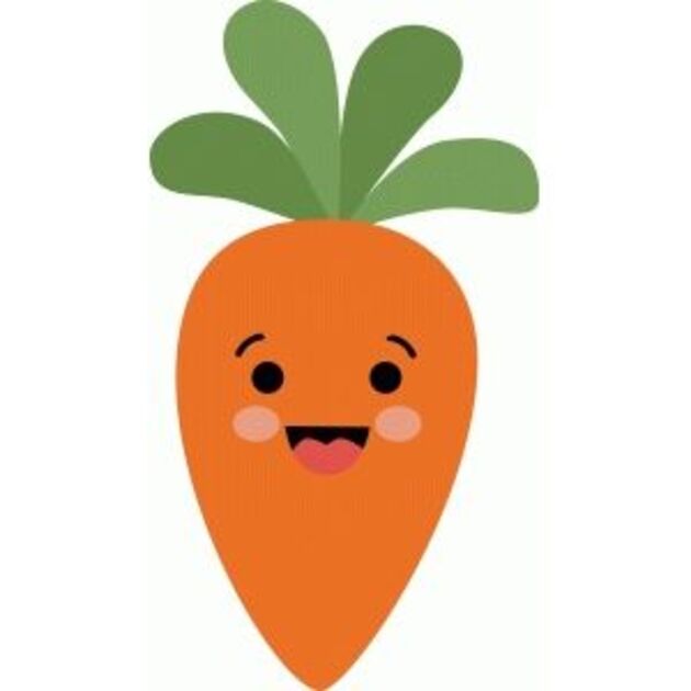 Hình ảnh củ cà rốt dễ thương