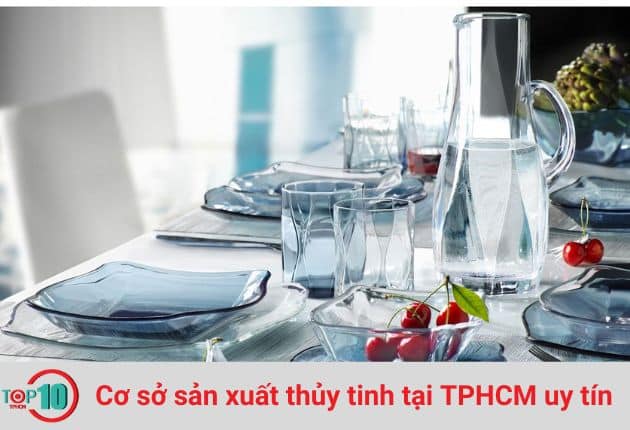 Các cơ sở sản xuất thủy tinh tại TPHCM