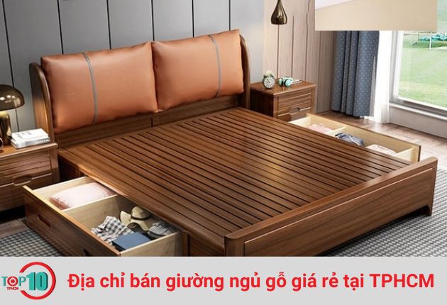 Top địa chỉ cung cấp giường ngủ gỗ giá rẻ tại TPHCM