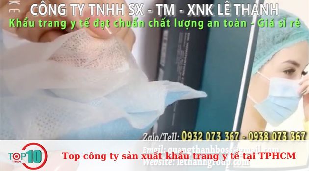 Công ty TNHH SX TM XNK Lê Thanh