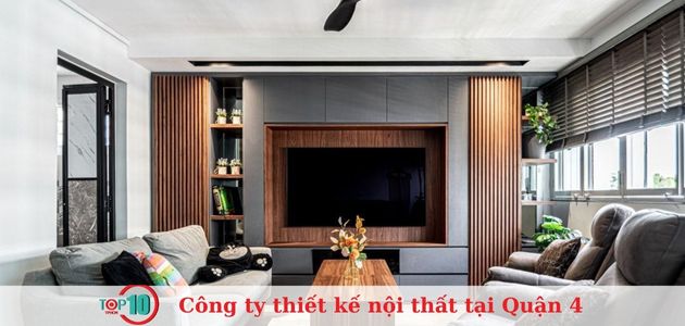 Top 8 công ty thiết kế nội thất uy tín tại Quận 4, TPHCM