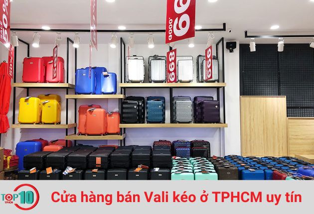 Các cửa hàng bán vali kéo ở TPHCM chất lượng