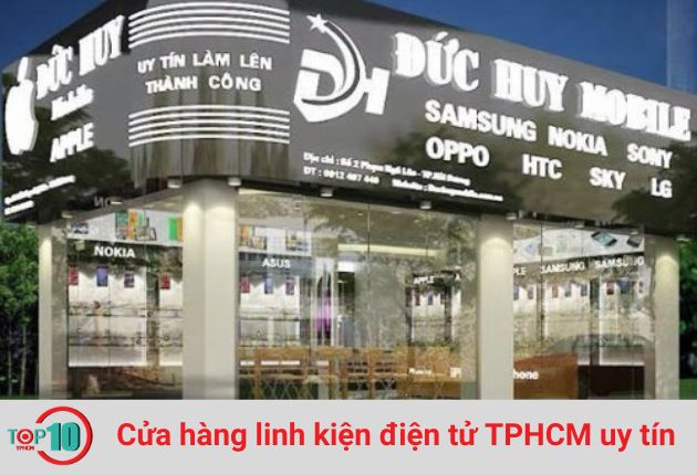 Cửa hàng Đức Huy là địa chỉ bán linh kiện điện tử uy tín hàng đầu tại TPHCM