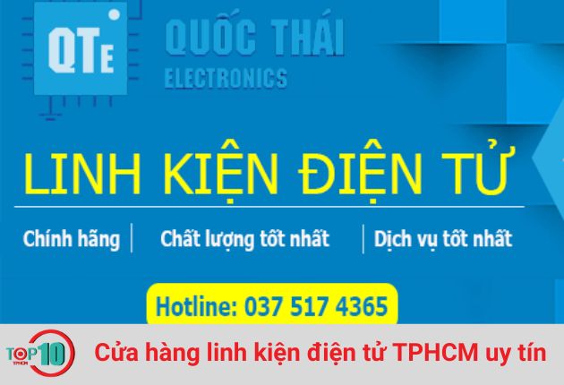 Cửa hàng linh kiện Quốc Thái là địa chỉ chuyên kinh doanh linh kiện phụ kiện trong lĩnh vực điện tử
