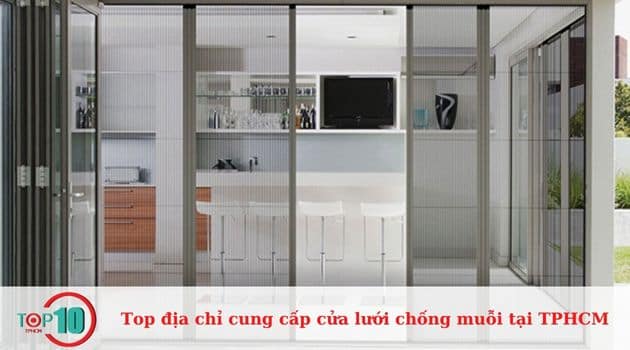 Top 15 địa chỉ cung cấp cửa lưới chống muỗi uy tín tại TPHCM