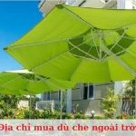 Top 10 địa chỉ mua dù che mưa ngoài trời chất lượng tại TPHCM