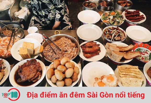 Những địa đểm ăn đêm Sài Gòn nổi tiếng