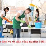 Top dịch vụ vệ sinh công nghiệp uy tín ở Bà Rịa Vũng Tàu