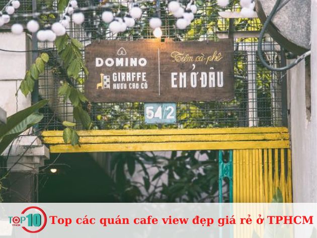 Top các quán cafe view đẹp giá rẻ ở TPHCM