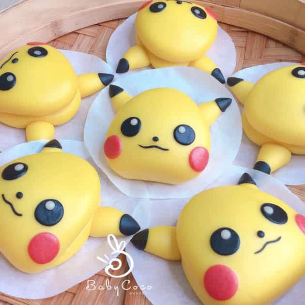 Bánh bao Pikachu nek!!