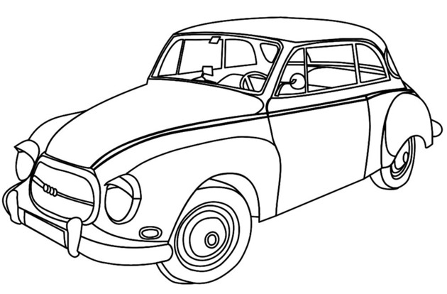 Cách vẽ ô tô đẹp cho bé Những mẫu vẽ ô tô đơn giản đẹp nhất  Trường  Tiểu Học Đằng Hải