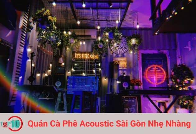 Quán Cà Phê Acoustic Nhẹ Nhàng It's Time cafe