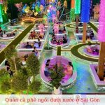 Quán cà phê ngồi dưới nước