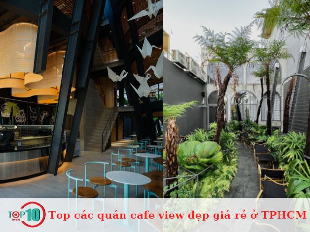 Top các quán cafe view đẹp giá rẻ ở TPHCM