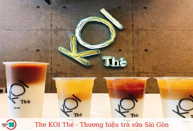 The KOI Thé - Thương Hiệu Trà Sữa Sài Gòn Đình Đám Một Thời