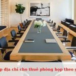 Top địa chỉ cho thuê phòng họp theo giờ giá rẻ ở TPHCM