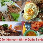 Các quán cơm tấm ở Quận 3 siêu ngon
