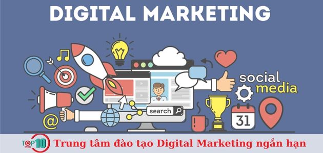 Top 12 trung tâm đào tạo Digital Marketing ngắn hạn tại TPHCM uy tín