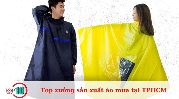 Xưởng sản xuất áo mưa Trúc Vinh