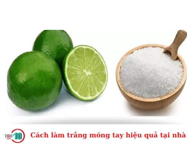 Cách làm trắng móng tay hiệu quả tại nhà