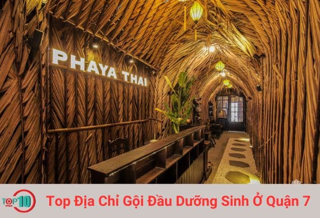 Gội đầu dưỡng sinh tại Phaya Thai Spa