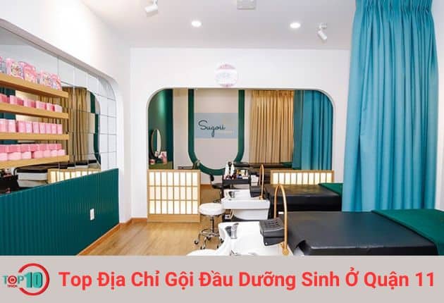 Sugoii Spa & Beauty là nơi gội đầu dưỡng sinh ở Quận 11 được yêu thích | Nguồn: Sugoii Spa & Beauty