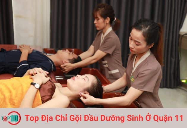 Gội đầu dưỡng sinh tại Lụa Spa | Nguồn: Lụa Spa