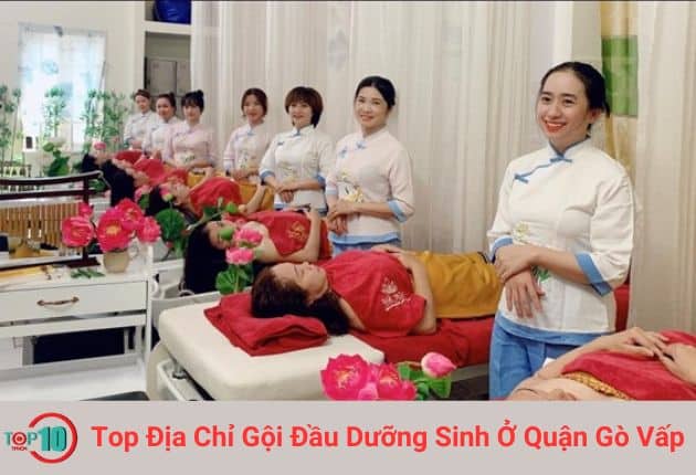 Gội đầu dưỡng sinh tại Mỹ Cát Spa | Nguồn: Mỹ Cát Spa