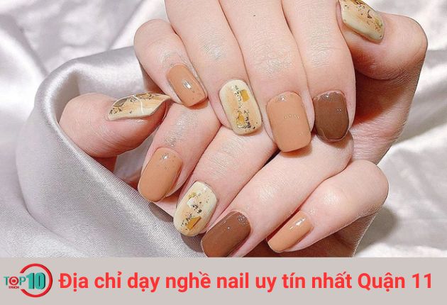Khóa học nail nâng cao tại Nails Bàn Tay Vàng