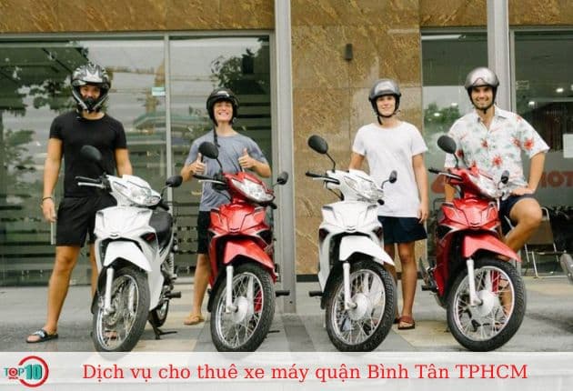 Thuê xe máy quận Tân Bình