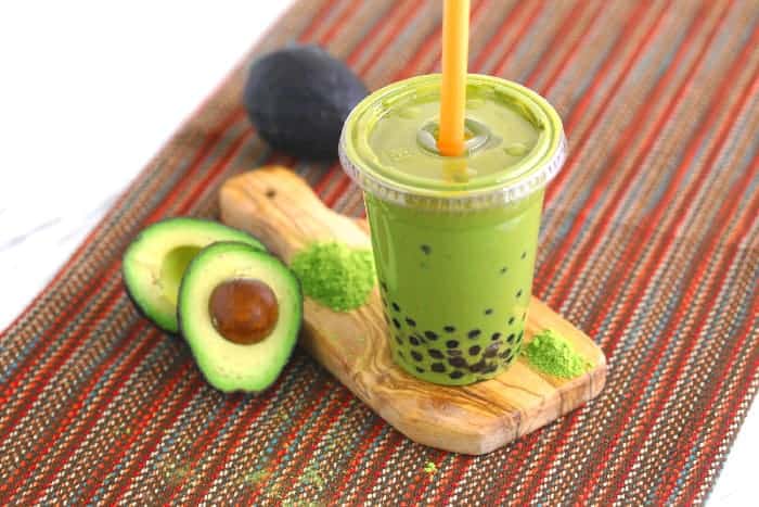 Hình ảnh ly trà sữa bơ trân châu đường đen đẹp nhất