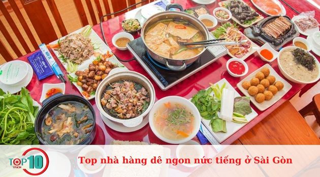 Top nhà hàng dê ngon nức tiếng ở Sài Gòn