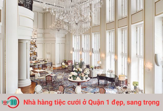 Park Hyatt Saigon là nơi tôe chức tiệc cưới sang trọng và đẳng cấp