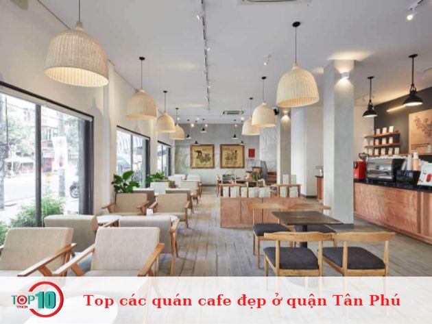 Top các quán cafe đẹp ở quận Tân Phú