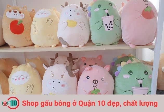 Gấu Shop là một cửa hàng thú nhồi bông ở Quận 10