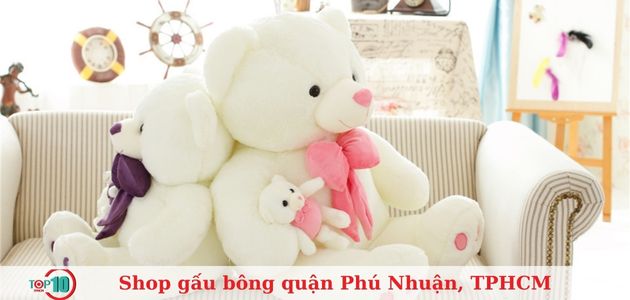 Top 5 shop gấu bông đẹp nhất quận Phú Nhuận, TP.HCM giá rẻ